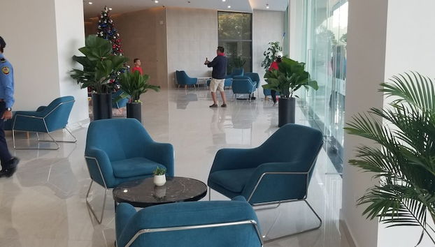 Sala de estar do lobby