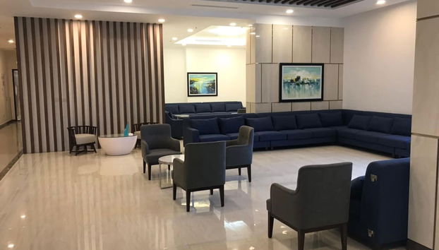 Sitzecke in der Lobby