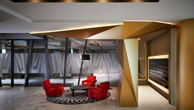 Sitzecke in der Lobby