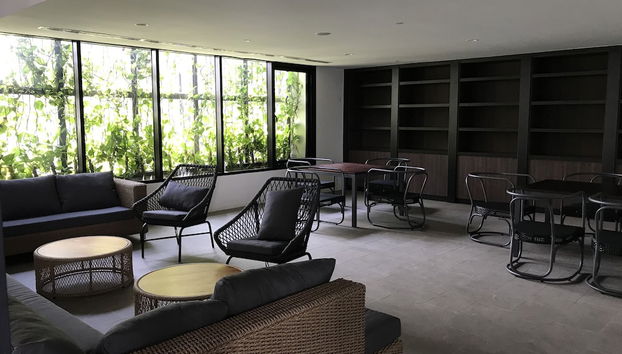Lobby sitting area