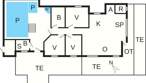 Planta do andar