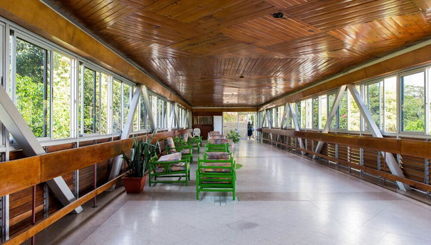 Sala de estar do lobby