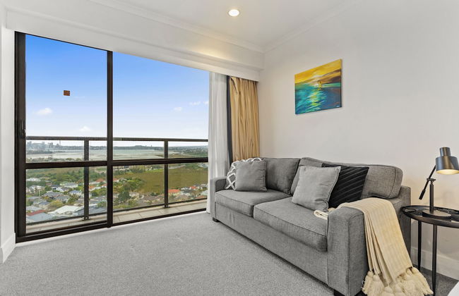 Sea City Views Takapuna Studio w Carpark - Foto 17