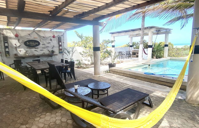 Entire House on the Seashore in Chicxulub Puerto, Yuc, Riviera Yucateca Mex - Foto 26