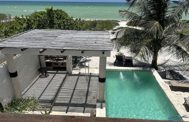 Entire House on the Seashore in Chicxulub Puerto, Yuc, Riviera Yucateca Mex - Foto 9