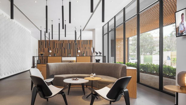 Sitzecke in der Lobby