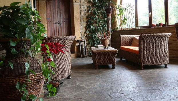 Sala de estar do lobby