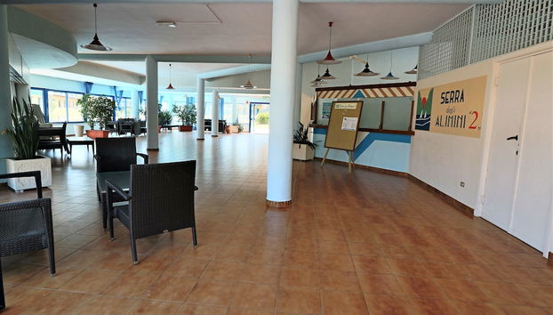 Zona de estar del vestíbulo