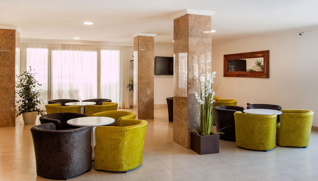 Sala de estar do lobby