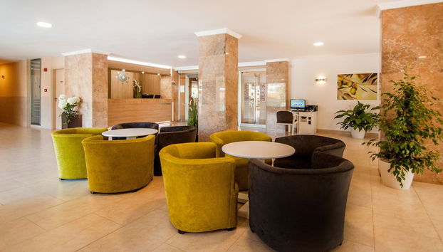 Sala de estar do lobby