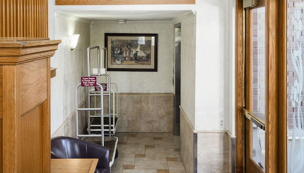 Interior entrance