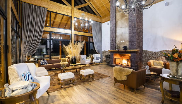 Sitzecke in der Lobby