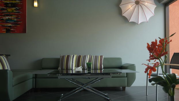 Sala de estar do lobby