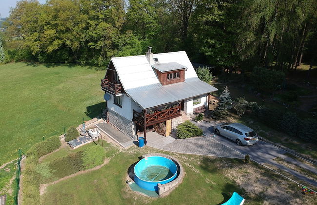 House With the Pool and Fenced Garden, Great View at Trosky Castle - Foto 14