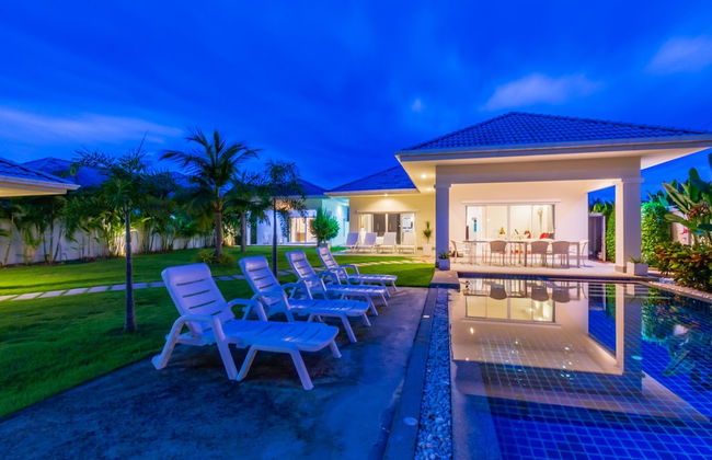 Hua Hin Pool Villa with 4 Bedrooms L50 - Foto 49