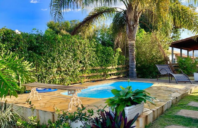 Charme e Aconchego - Casa para 10 pessoas com 3 quartos - Foto 20