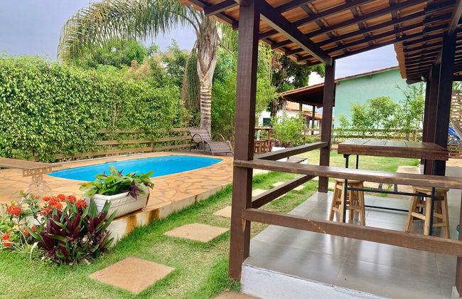 Charme e Aconchego - Casa para 10 pessoas com 3 quartos - Foto 24