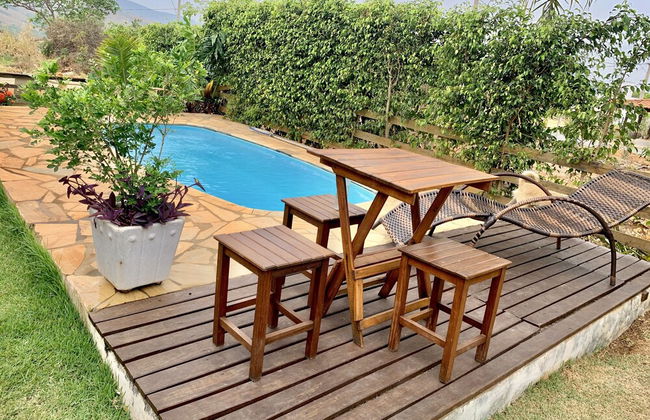 Charme e Aconchego - Casa para 10 pessoas com 3 quartos - Foto 17