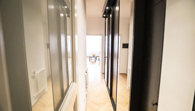 Interior entrance