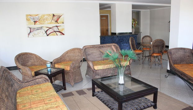Sala de estar do lobby