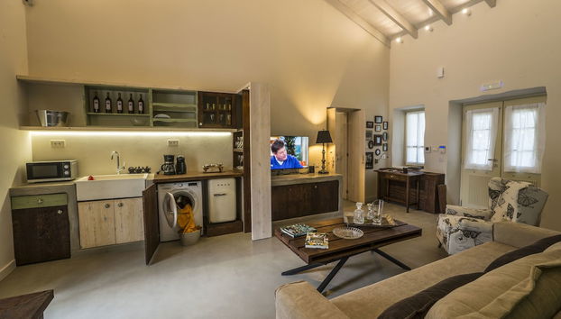 Zona de estar del vestíbulo