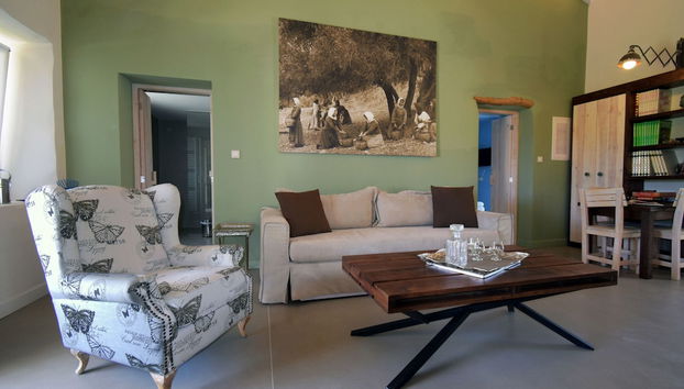 Zona de estar del vestíbulo