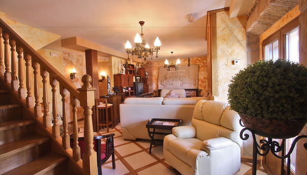 Sala de estar do lobby