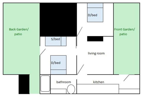 Photo 11 - Kennington Oval 2-bed Apartment in London