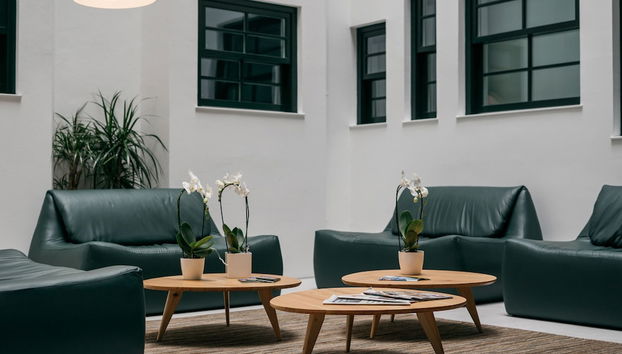 Sitzecke in der Lobby