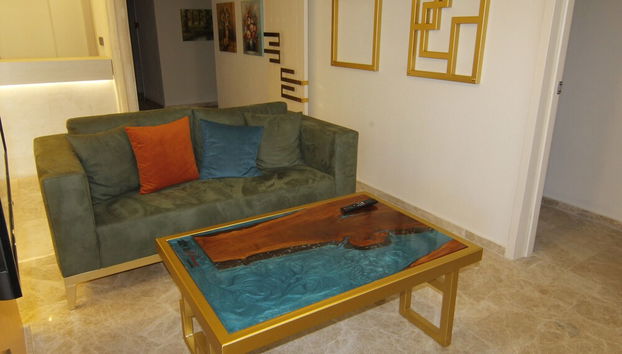 Sala de estar do lobby