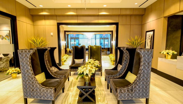 Sitzecke in der Lobby