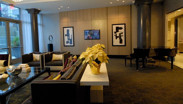Sitzecke in der Lobby