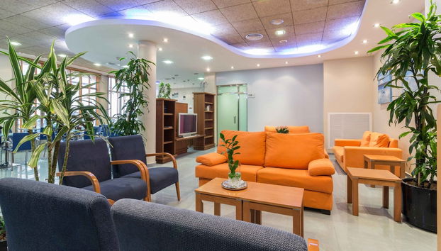 Sala de estar do lobby