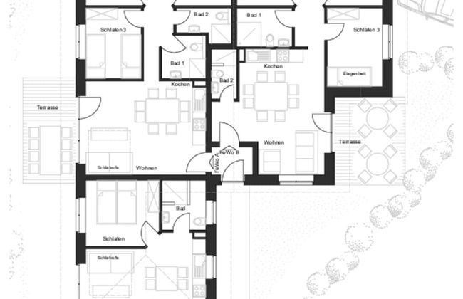 Tolles Ferienhaus fur bis zu 15 Personen, Zierow - Foto 12