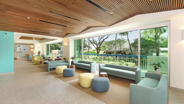 Sitzecke in der Lobby