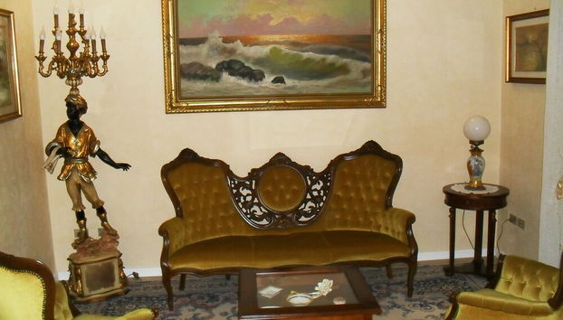 Sala de estar do lobby