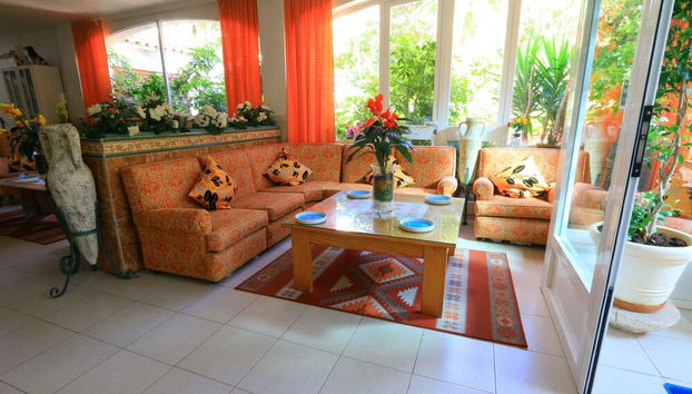 Sala de estar do lobby