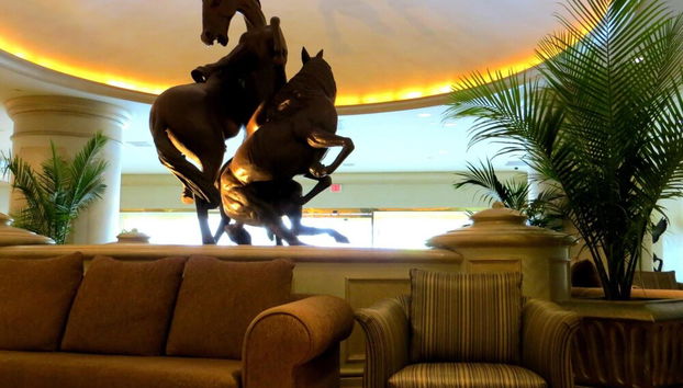 Sala de estar do lobby