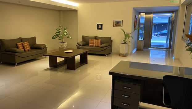 Zona de estar del vestíbulo