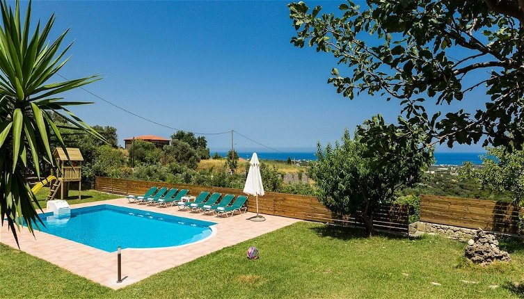 Photo 1 - Secluded Villa w Private Pool, Children Play Area, Pool Table, BBQ & Sea Views
