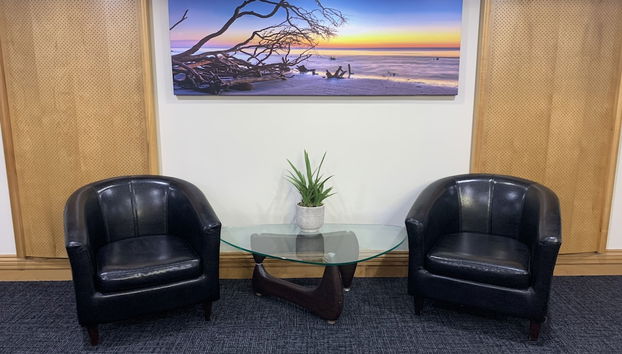 Sala de estar do lobby