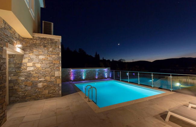 Luxury Holiday Home 4 Bedroom Villa in Paleokastro - Foto 34