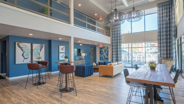 Sala de estar do lobby