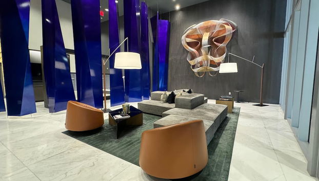 Sitzecke in der Lobby