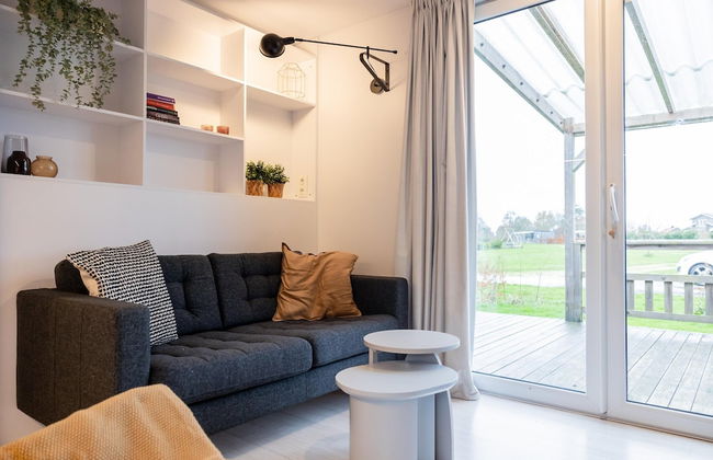 Modern 6-person Chalet in the Frisian Countryside, 3 Bedrooms and Wifi - Foto 56