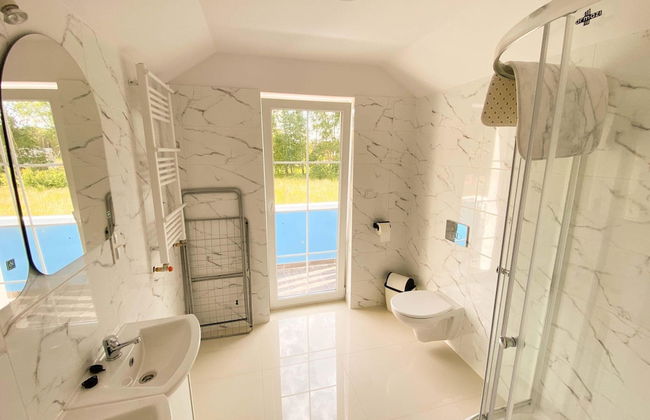 Holiday Home in Nowe Warpno Near Harbor - Foto 14