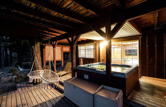 Horizon by Avantstay Stunning A-frame Cabin w Hot Tub Billiards Lake Views - Foto 35