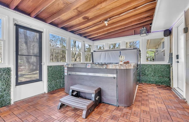 Fall Getaway With Hot Tub Fire Pit and Games - Foto 8