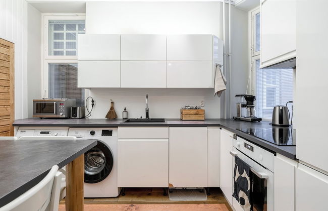 Historical Apartment in Tampere Downtown with Free Parking - Foto 15