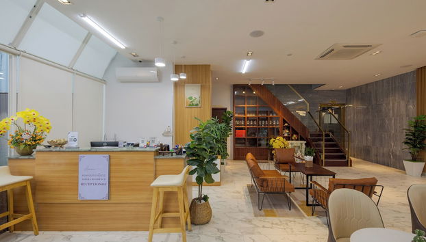 Sitzecke in der Lobby